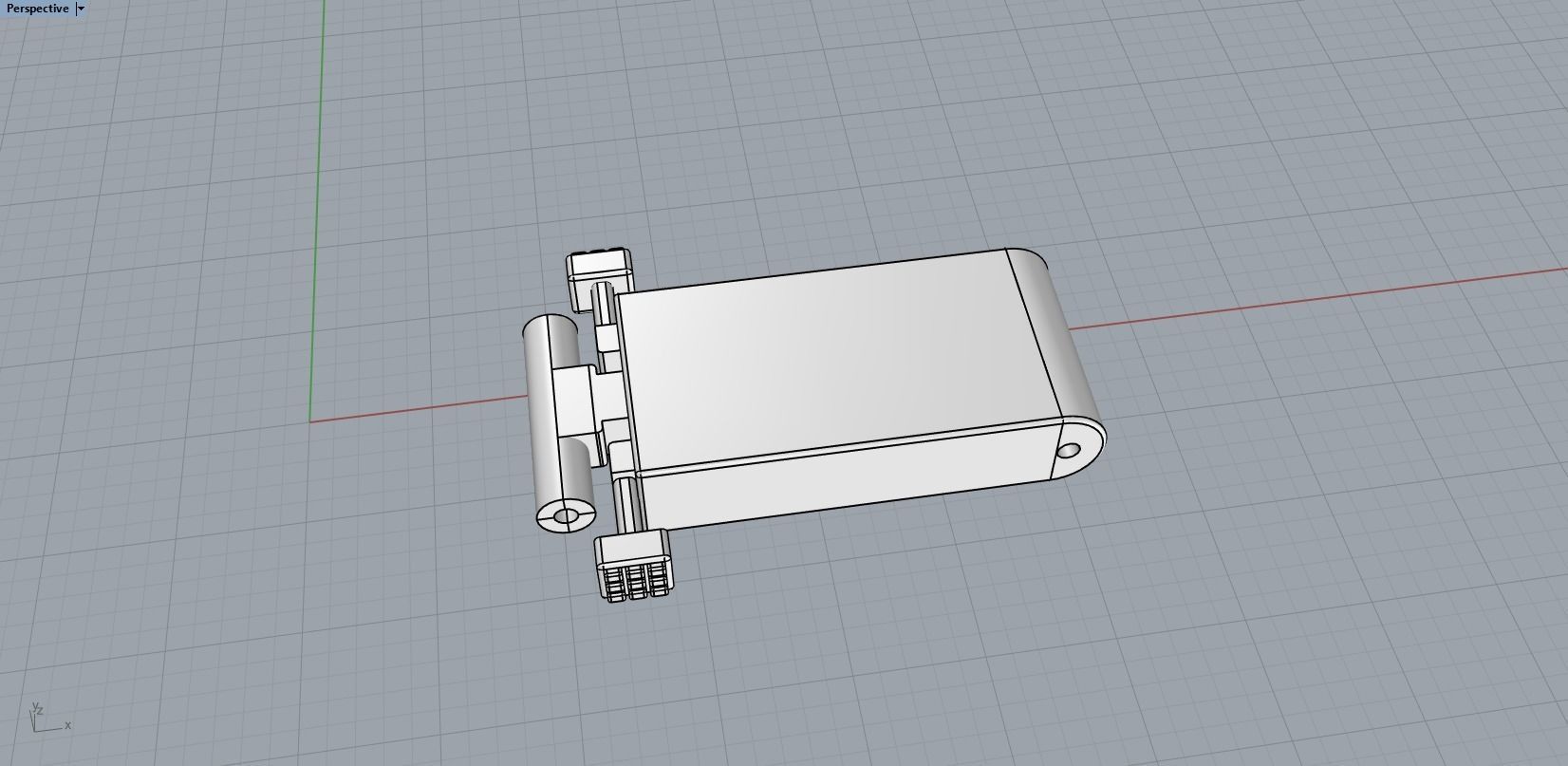 men leather bracelet 3D print model_29