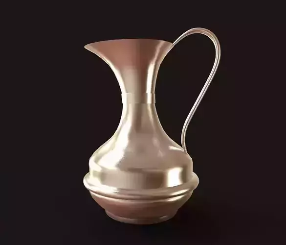The Pithcer metal pitcher 3D model