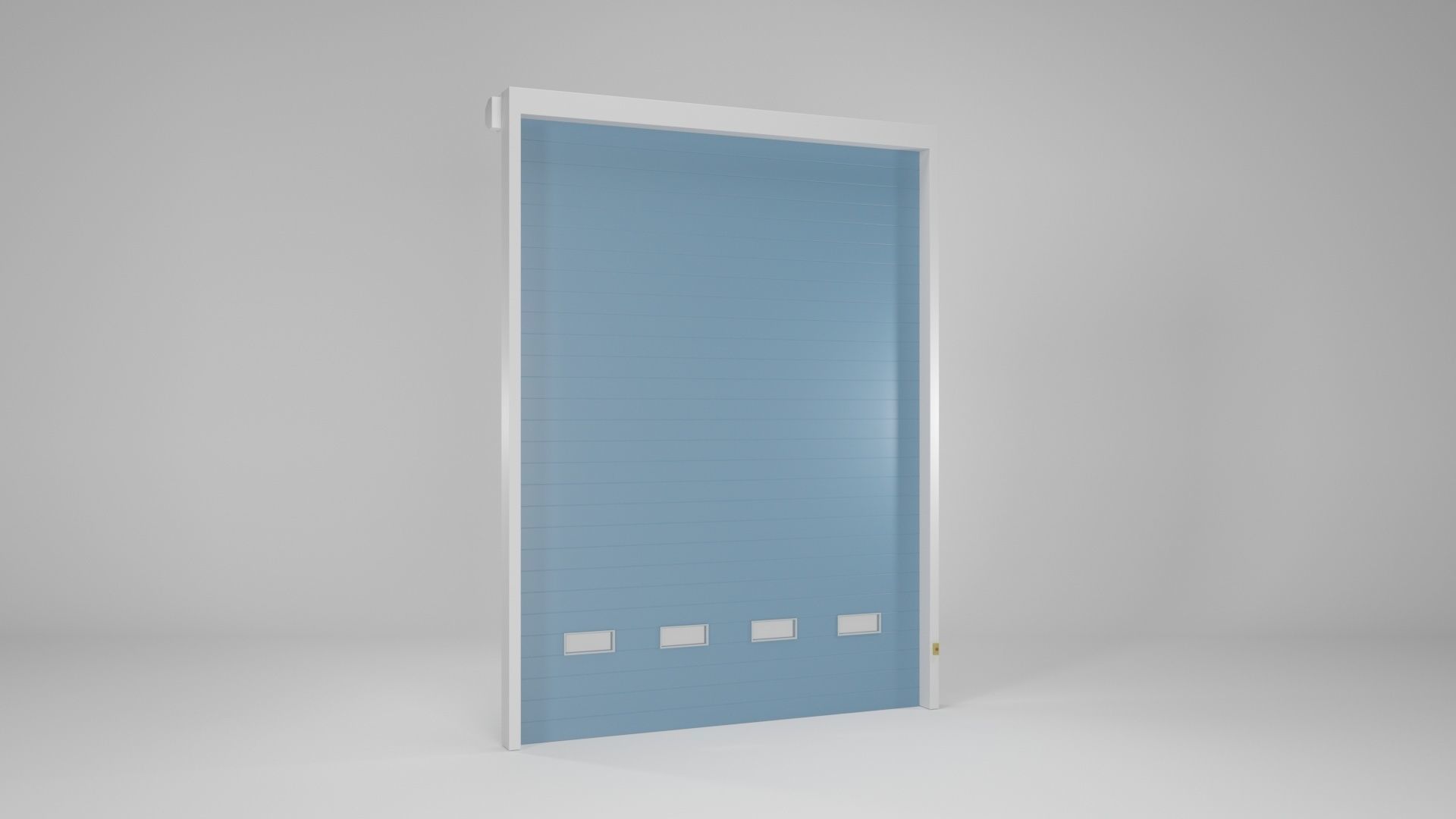 Warehouse Door 02 3D model_4