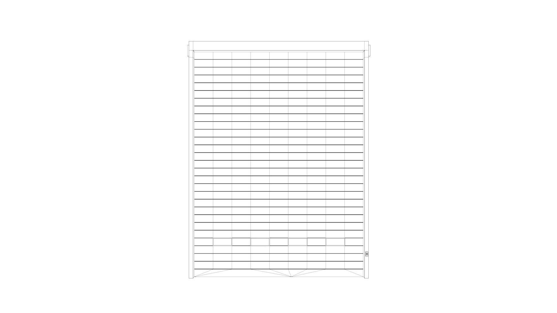 Warehouse Door 02 3D model_8