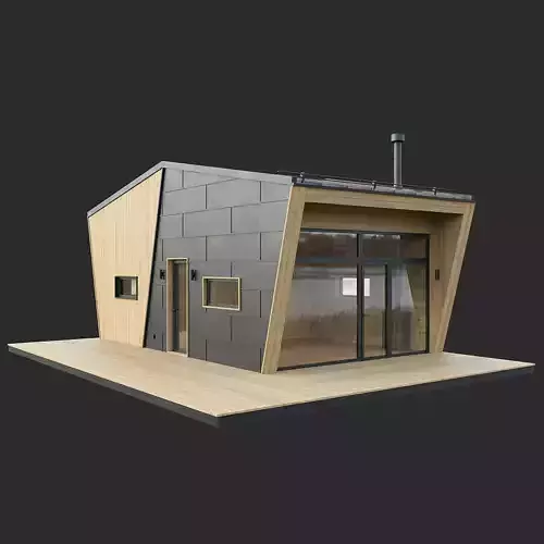Shell House 3D model