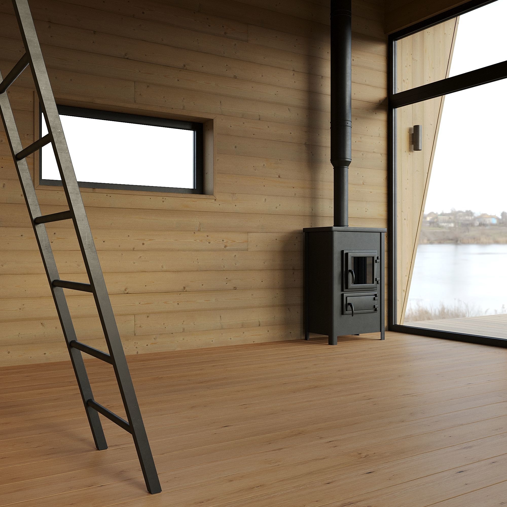 Shell House 3D model_6