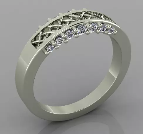 Jewelry Ring 3d print model 3D print model_0