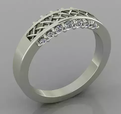 Jewelry Ring 3d print model 3D print model