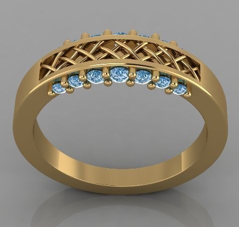 Jewelry Ring 3d print model 3D print model_5