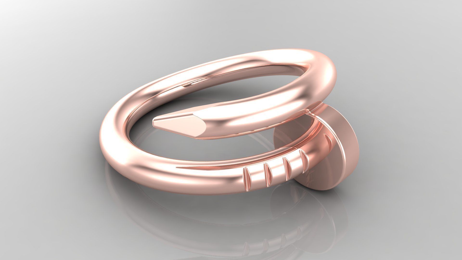 Ring M92 Women ring  Size 11 US 3D print model_20