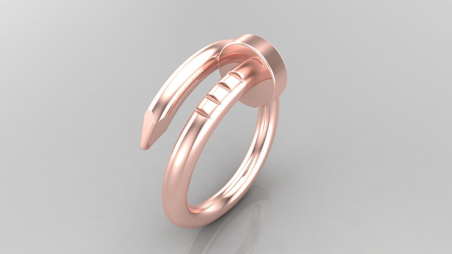 Ring M92 Women ring  Size 11 US 3D print model_19