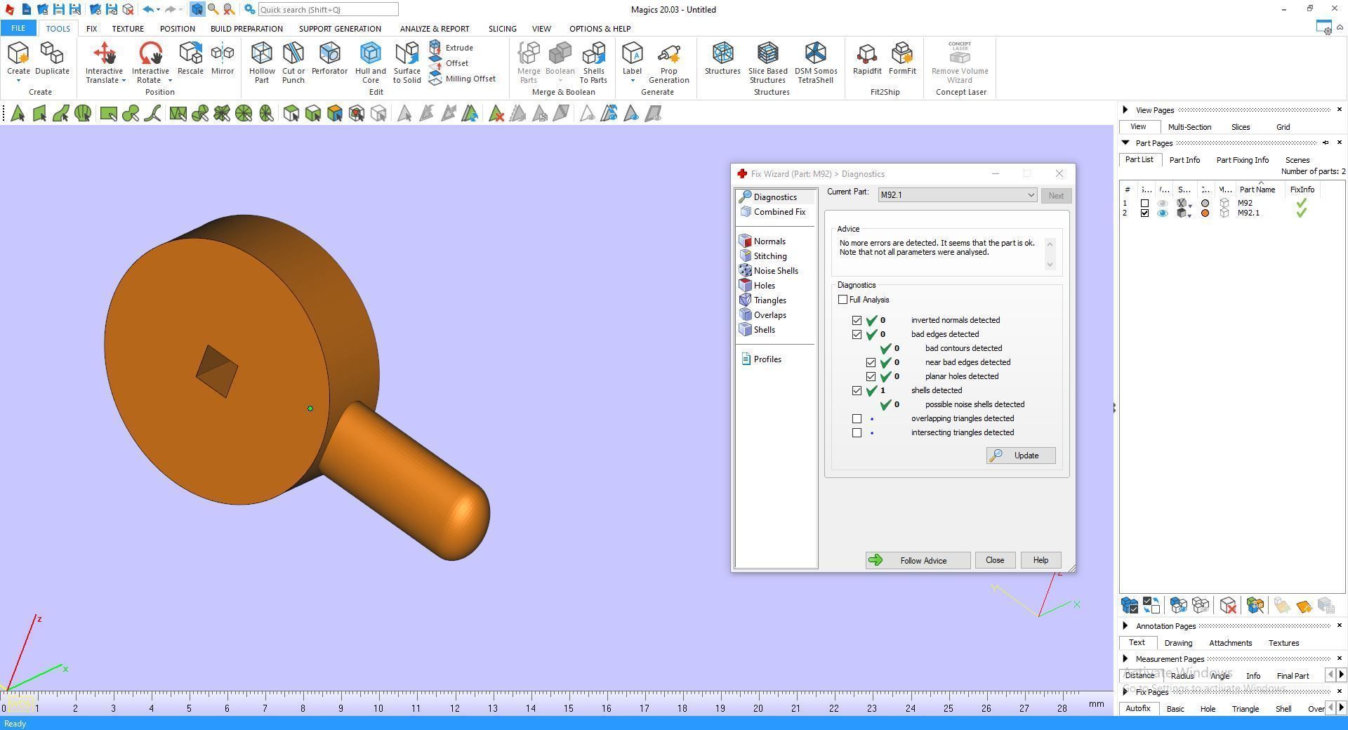 Ring M92 Women ring  Size 11 US 3D print model_13