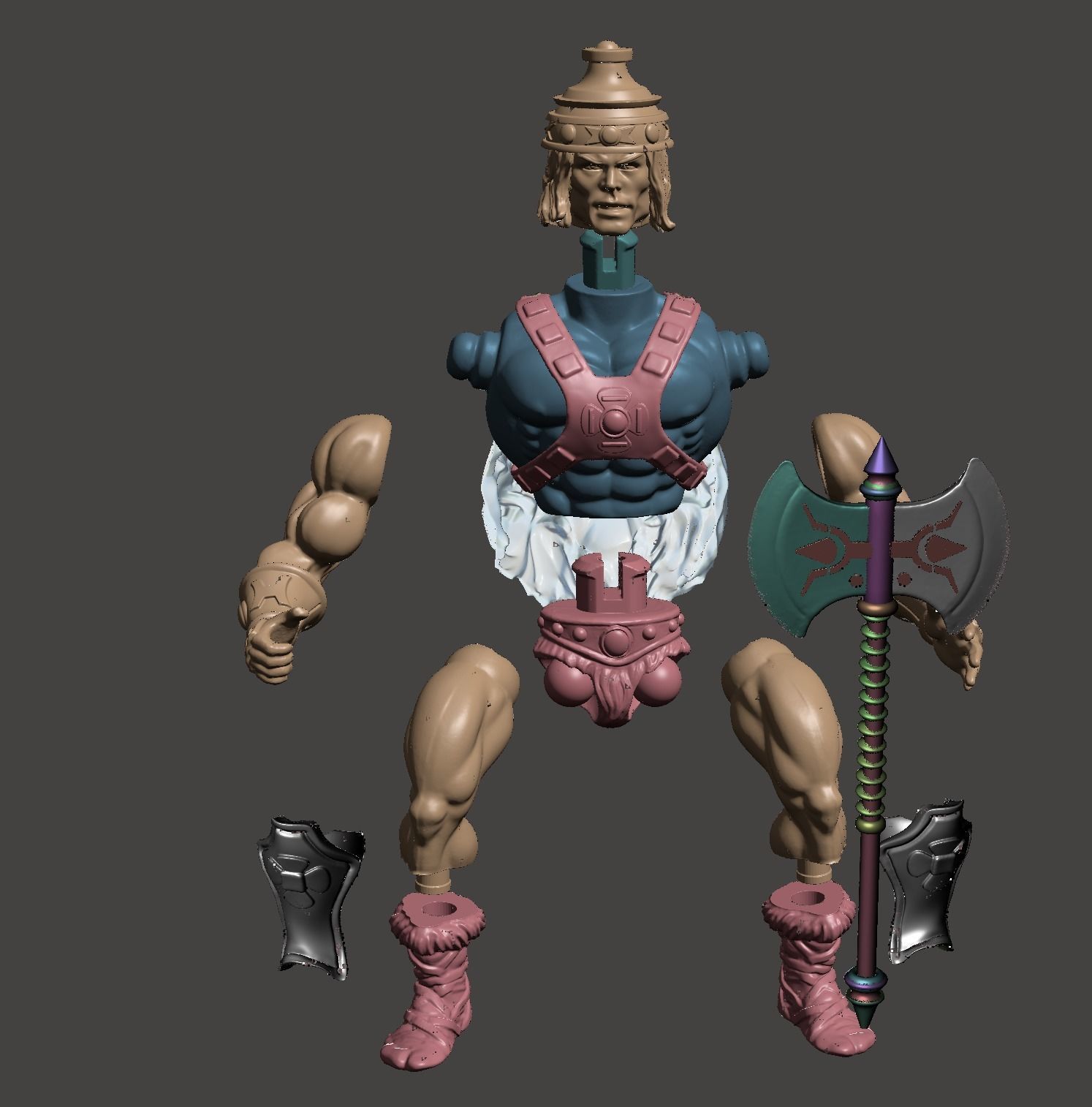 VYKRON VINTAGE MOTU 3D print model_5