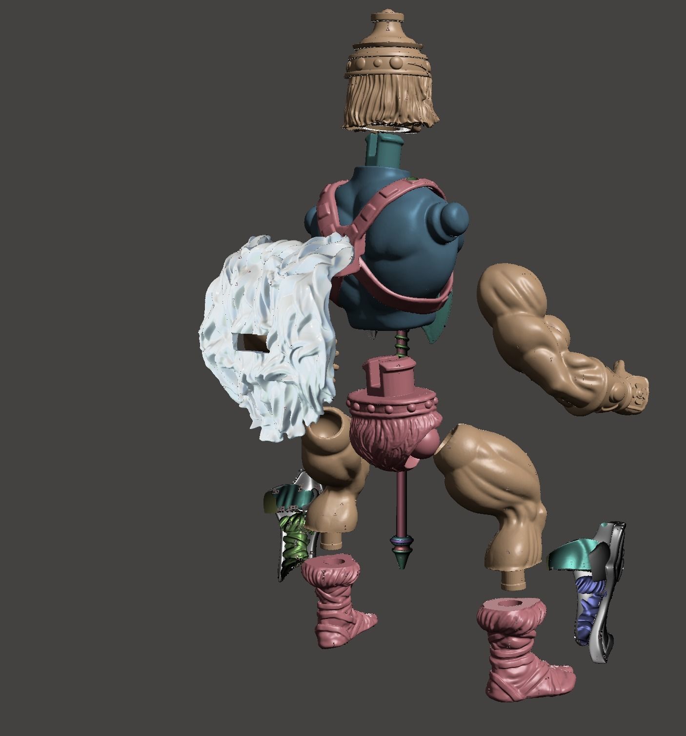 VYKRON VINTAGE MOTU 3D print model_7