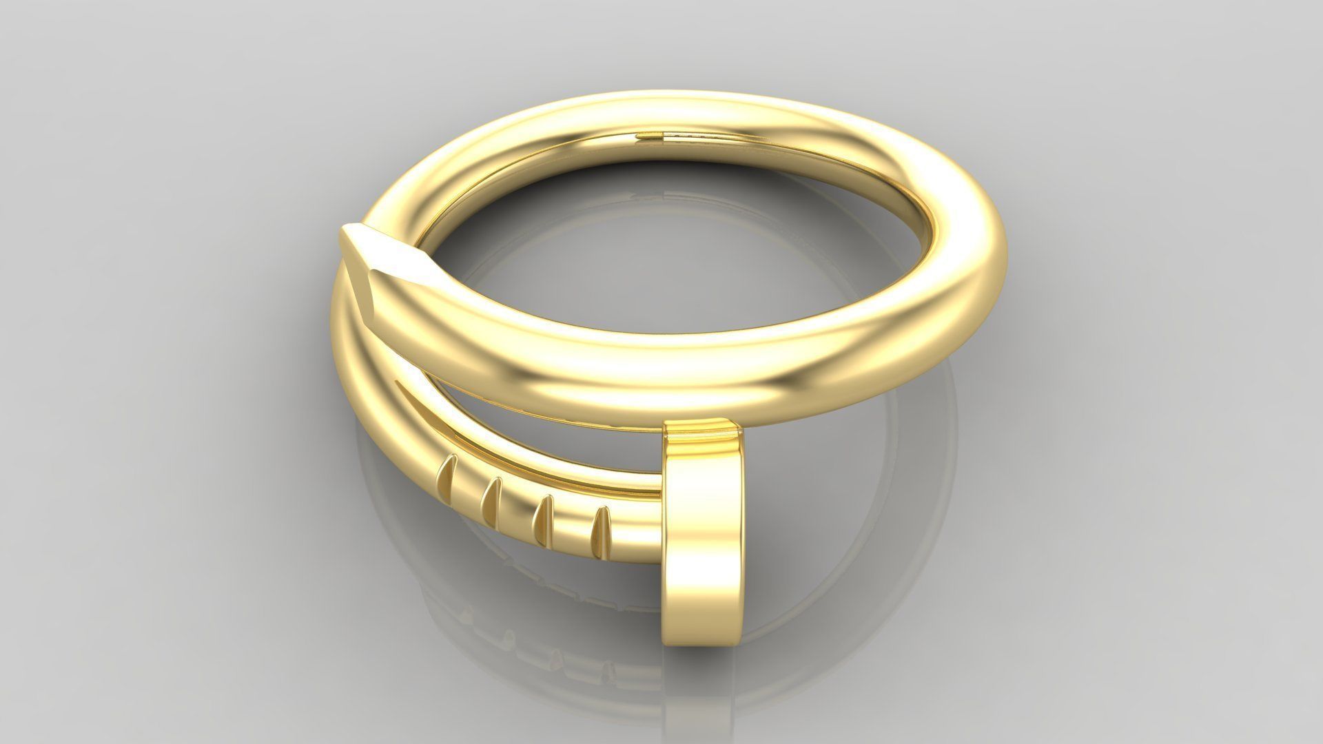 Ring M94 Women ring  Size 11 5 US 3D print model_5