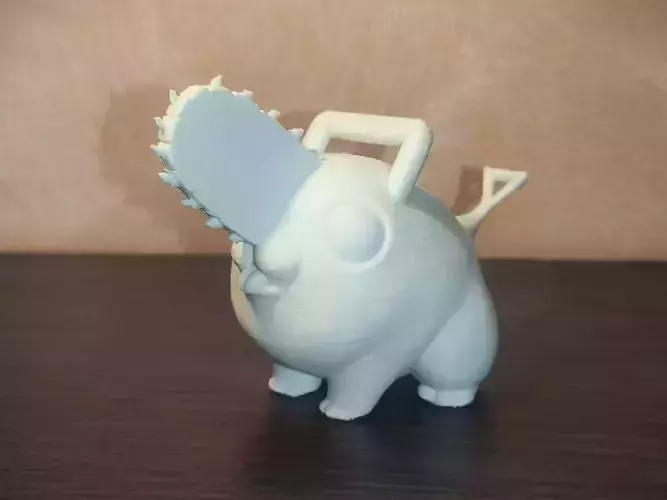 FLUFFY POCHITA - CHAINSAW 3D print model