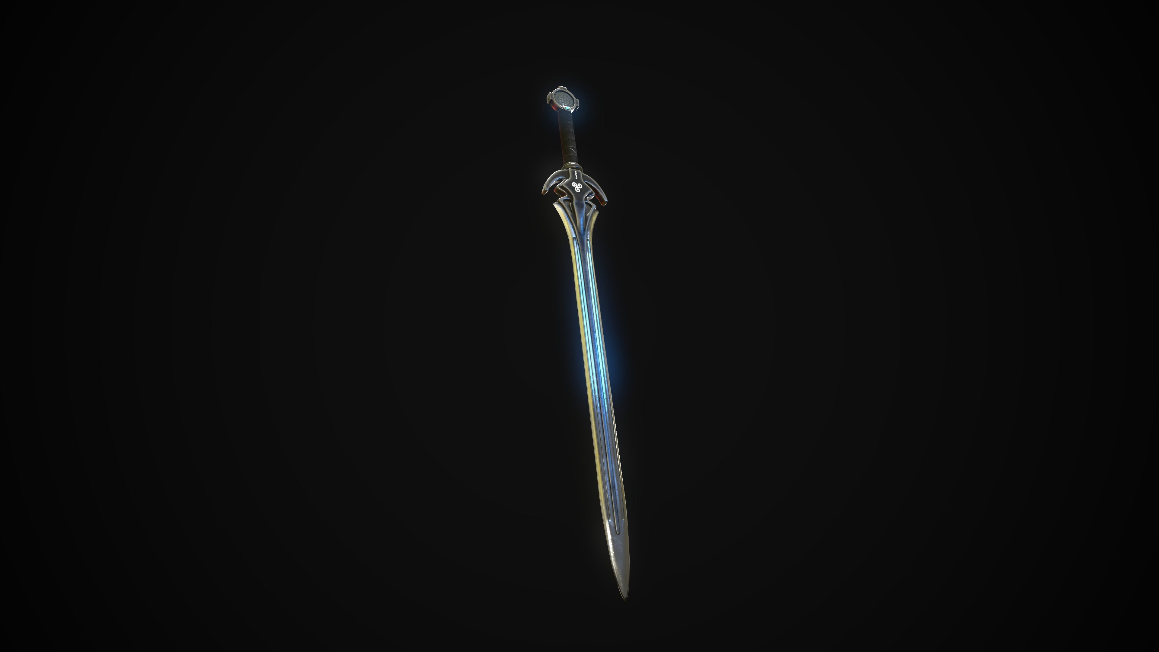 Sword Inpired in Excalibur 3D model_1