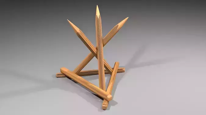 Military Barricade - Palisade