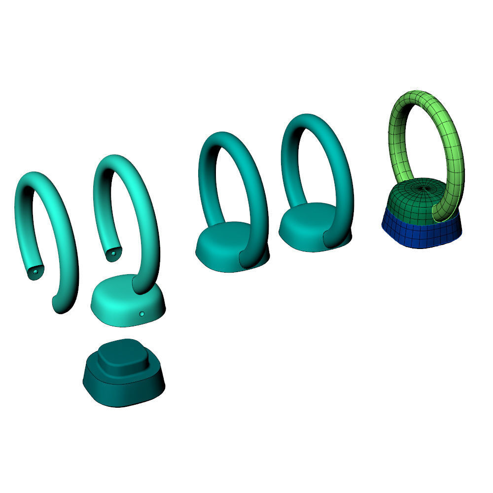 Nudo Maxi Ring 3D print model_14