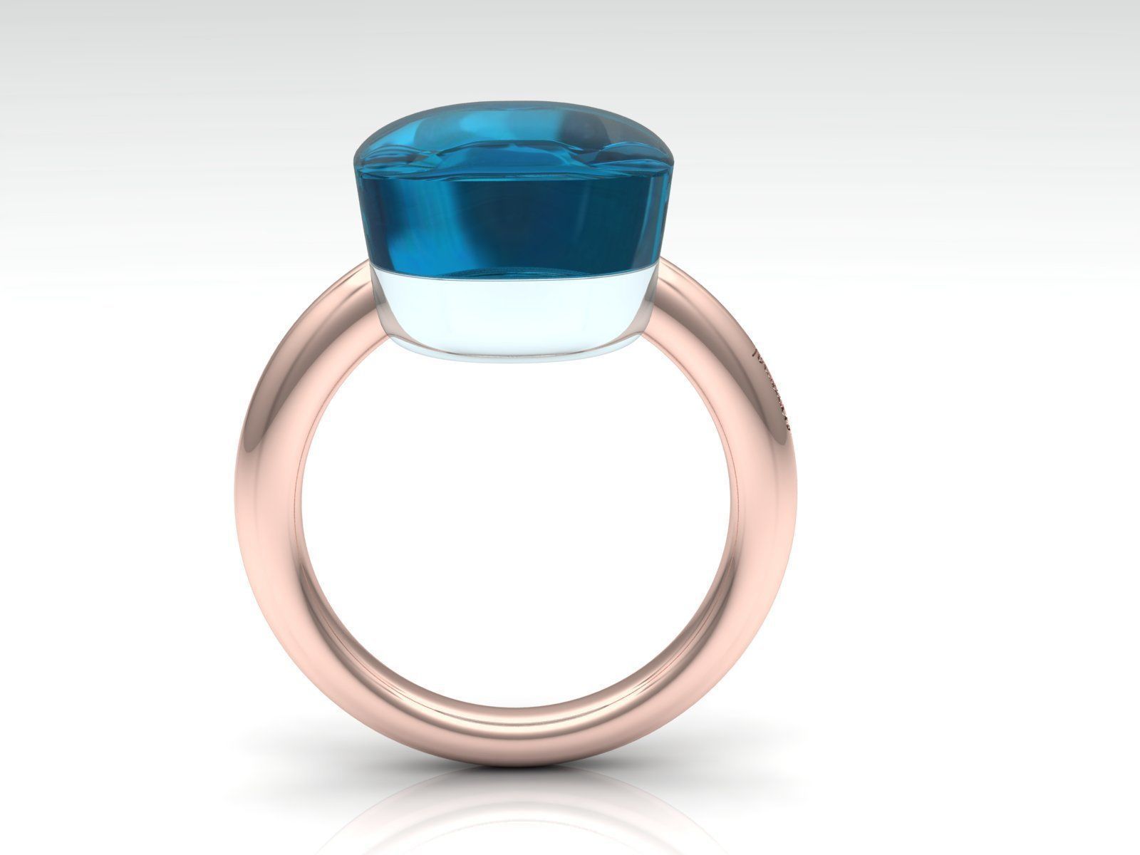 Nudo Maxi Ring 3D print model_1