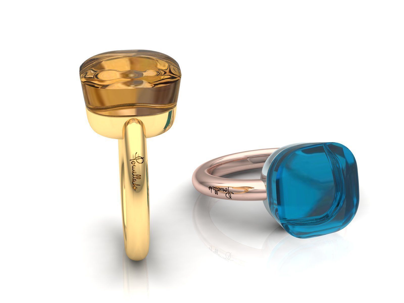 Nudo Maxi Ring 3D print model_2