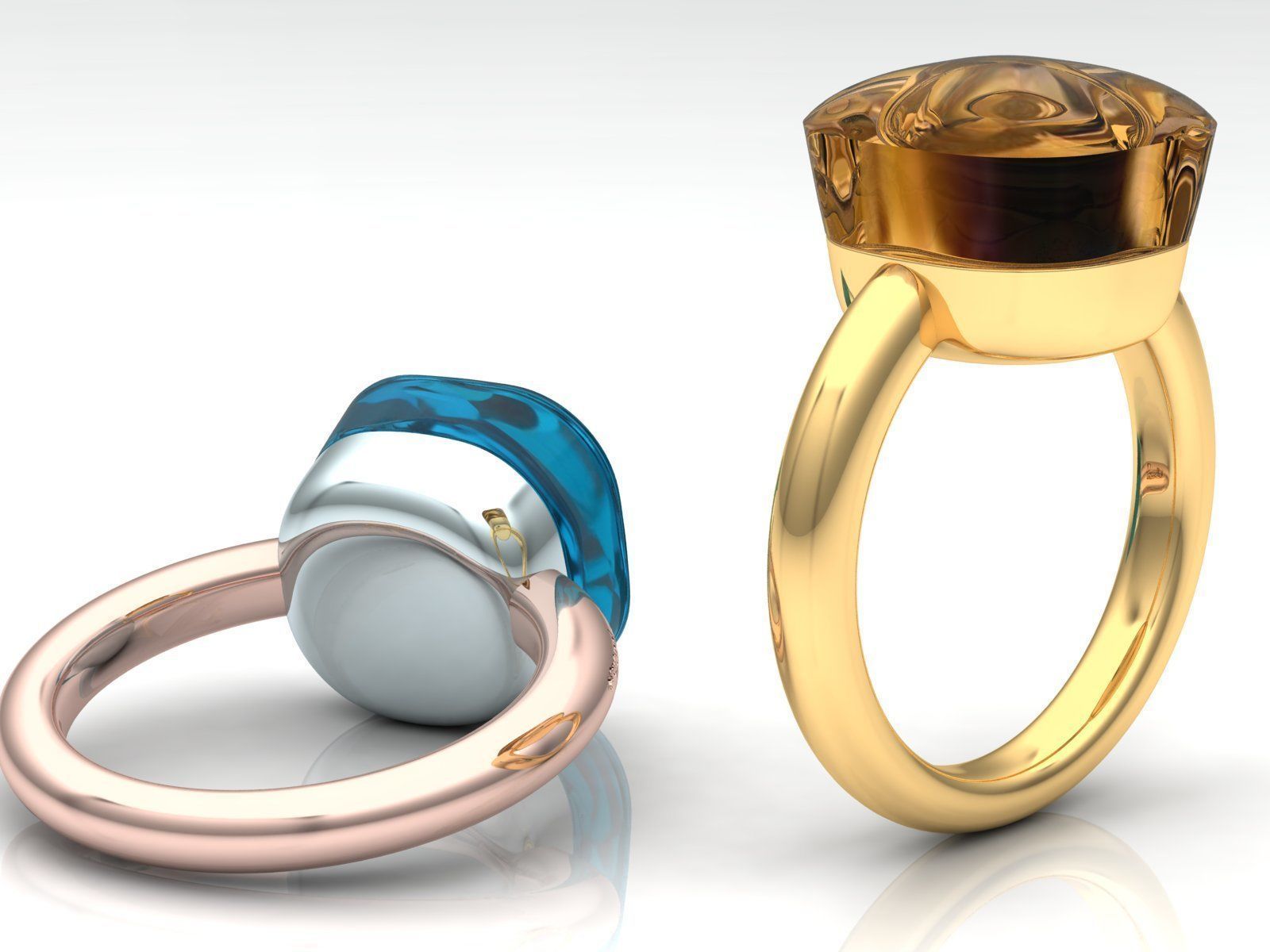 Nudo Maxi Ring 3D print model_5