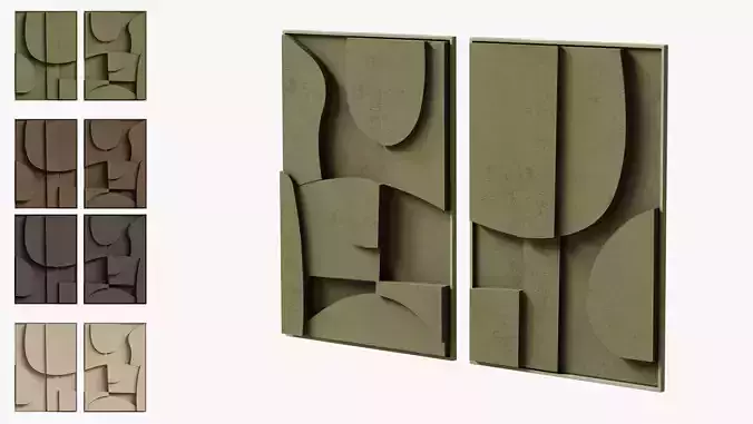 duo decor sculpture pictures blanche archi