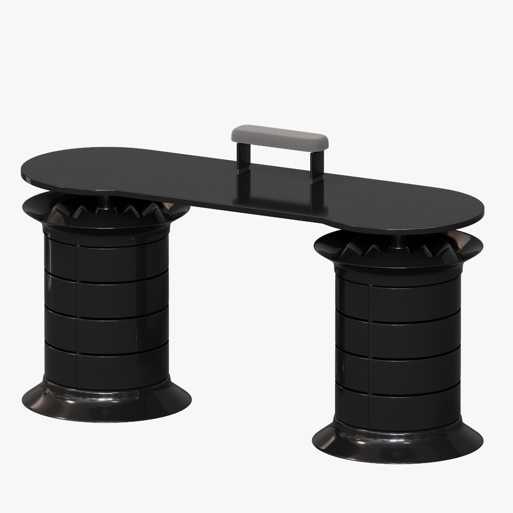 Manicure table Giroco Grande from MADISON Low-poly 3D model_3