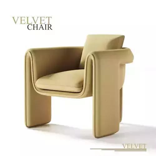 Velvet chair