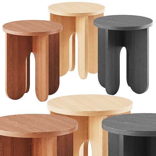 Capsule Series Side Table or Stool by Owl 3D model