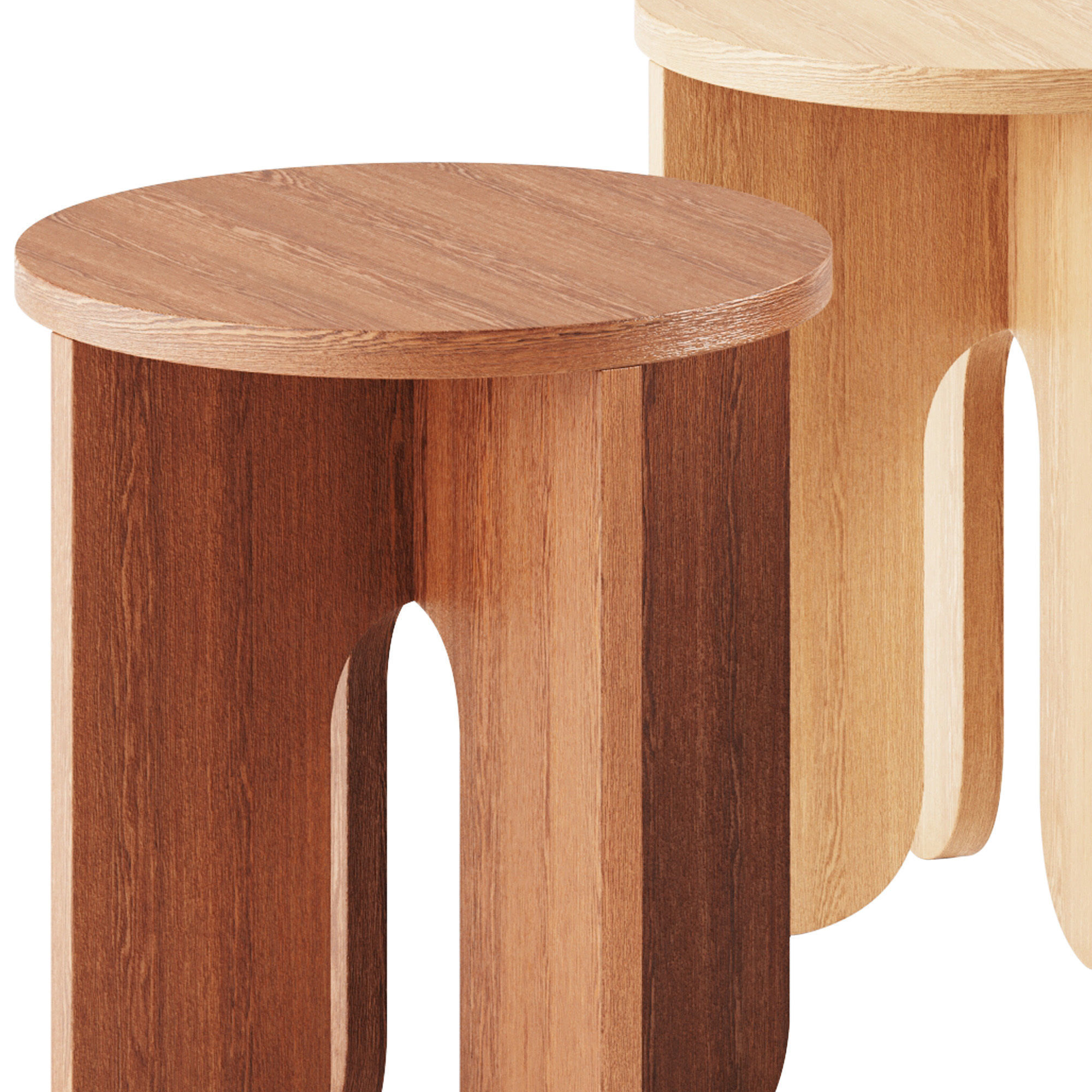 Capsule Series Side Table or Stool by Owl 3D model_1