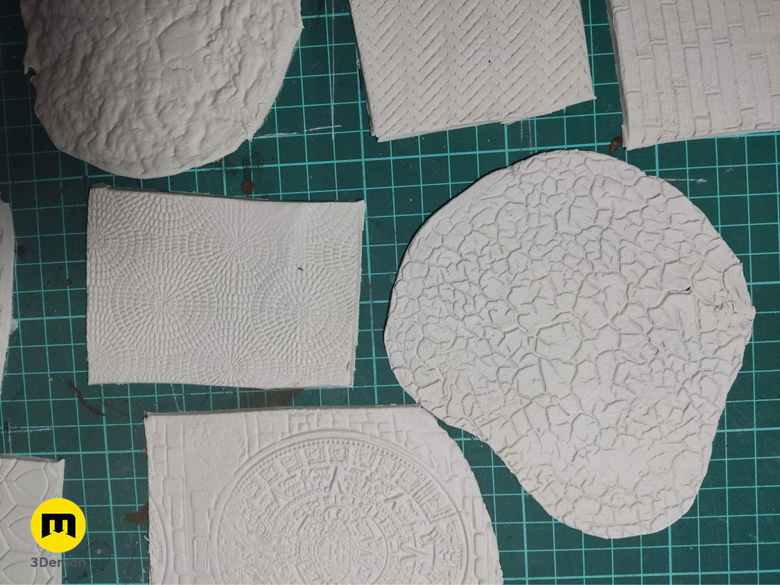 DnD terrain rollers GROUND and ROADS 3D print model_15