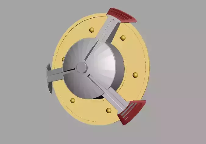 Flying Fists He-man shield -vintage version-