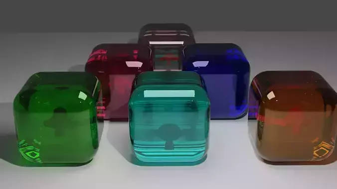 cubi fantasy fantasy cubes 3D model