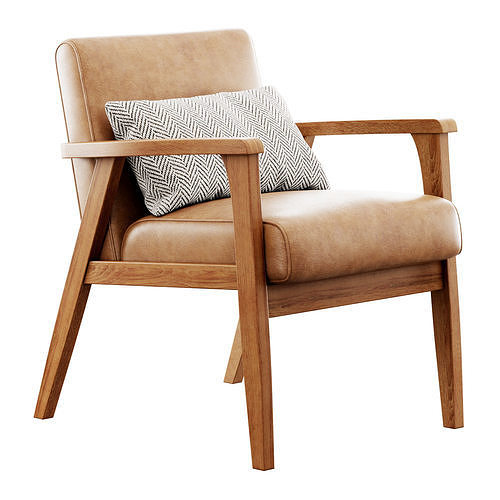 Milton Armchair by Mayview 3D model 5