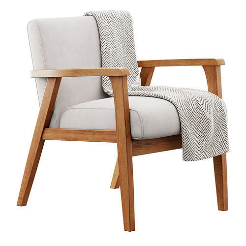 Milton Armchair by Mayview 3D model 3