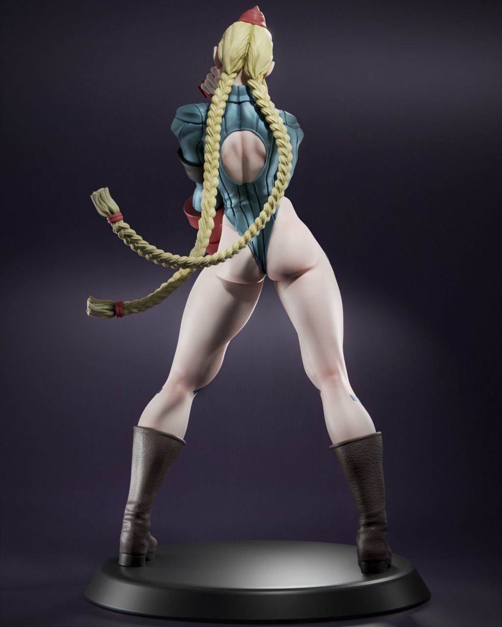 Cammy 3D Print female street fighter figure 3D print model_2