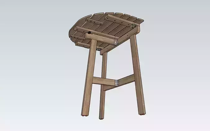 Table outdoor foldable IKEA ASKHOLMEN