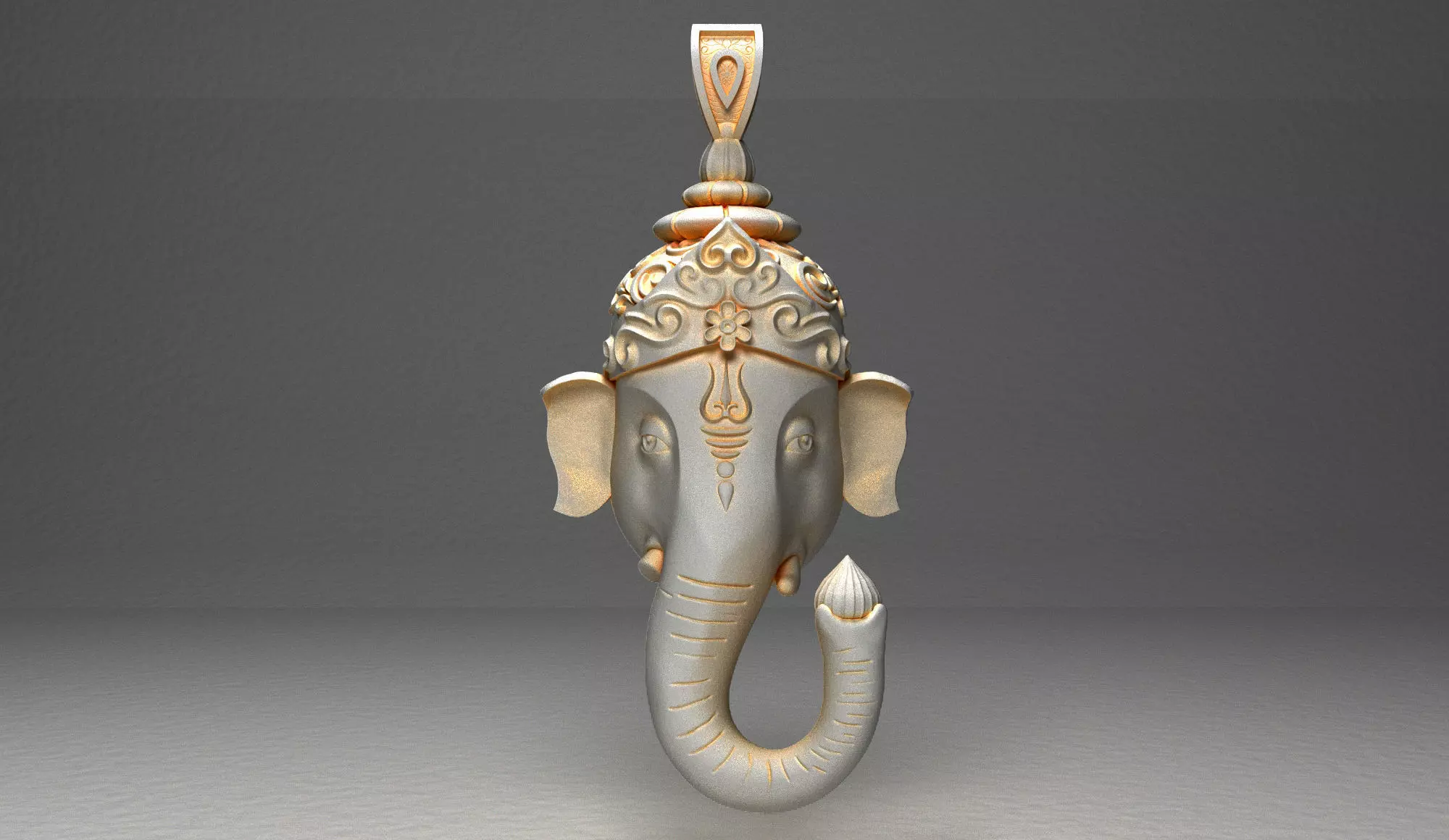 Lord Ganesha Murti Ganehji God Ganpati 3D print model
