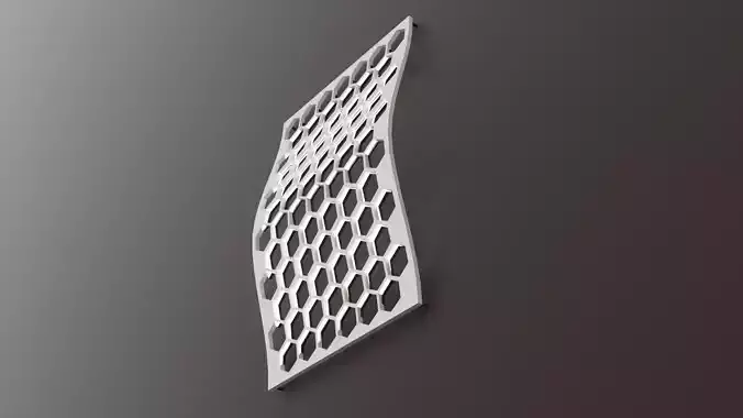 Beautiful honeycomb lamp