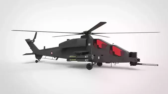 Agusta A129 Mangusta black matte