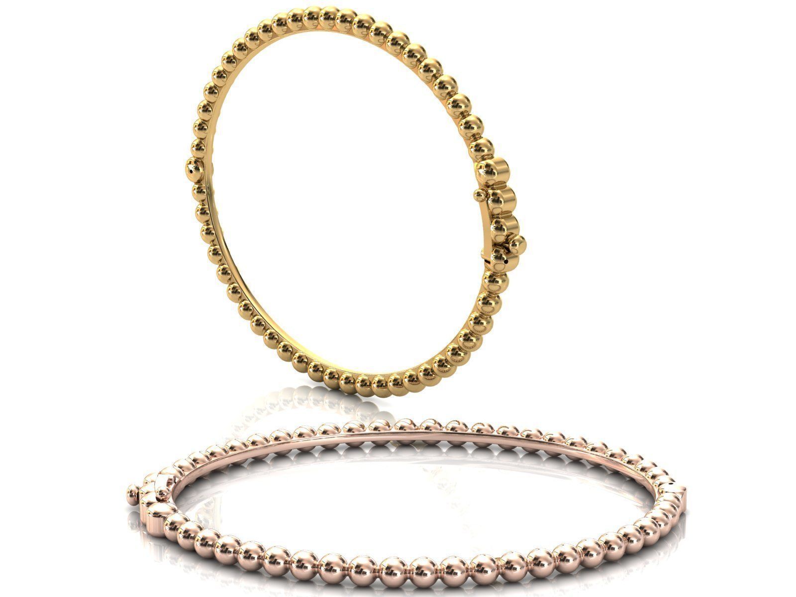 Perlee VC Bracelet 17cm 3D print model_1