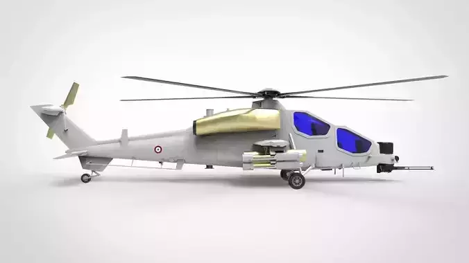 Agusta A129 Mangusta white brass