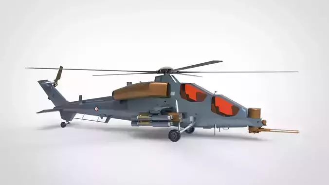 Agusta A129 Mangusta mettalic