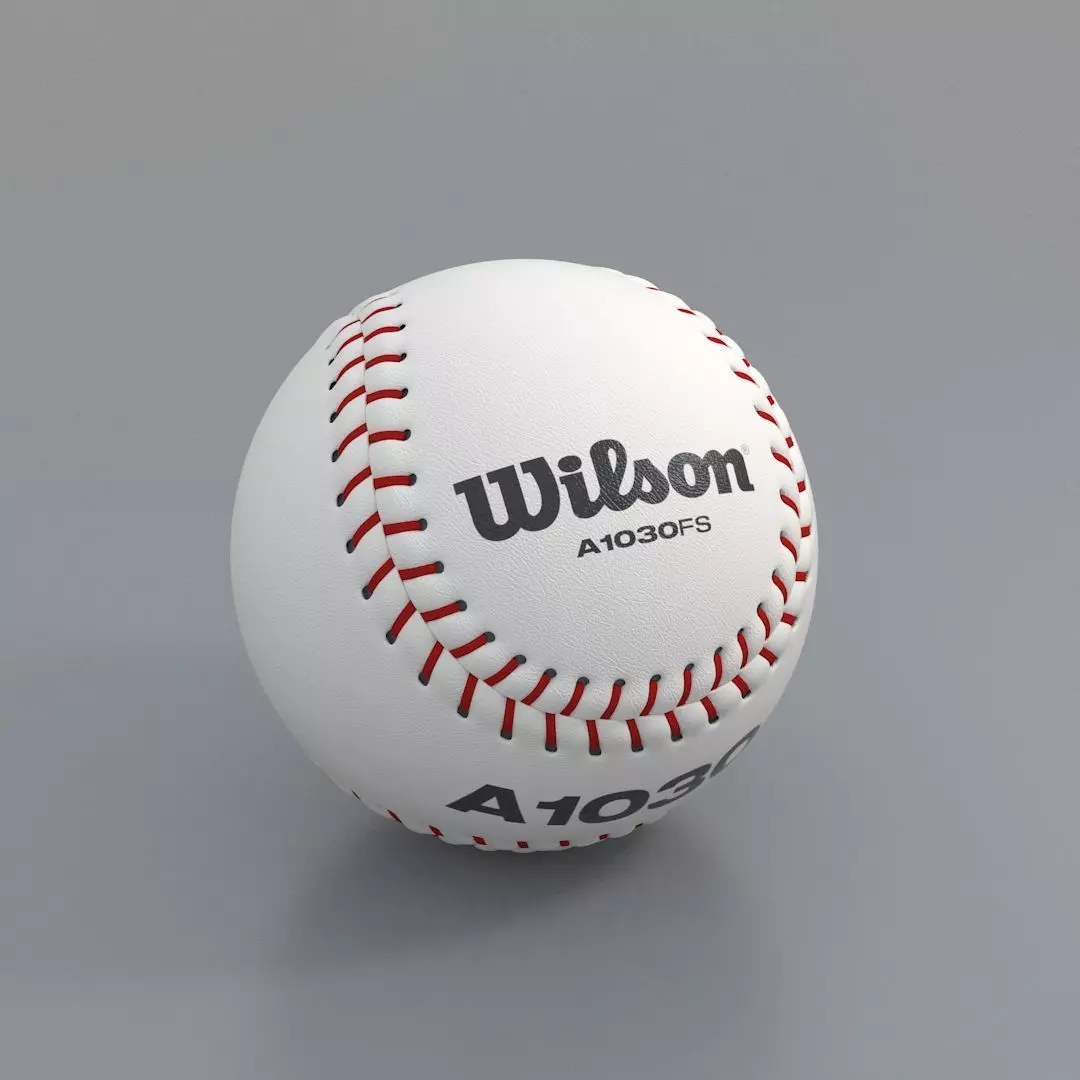 Baseball ball Free 3D model_0