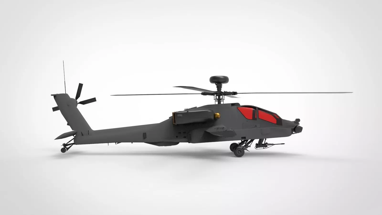 AH-64 Apache BLK 3D model
