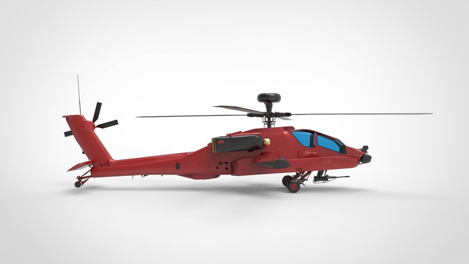 AH-64 Apache RED 3D model_3