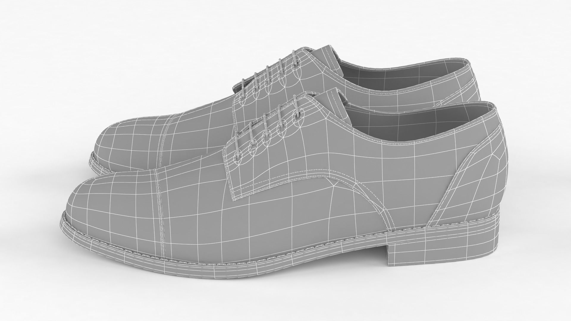 Men Shoes 3D model_11