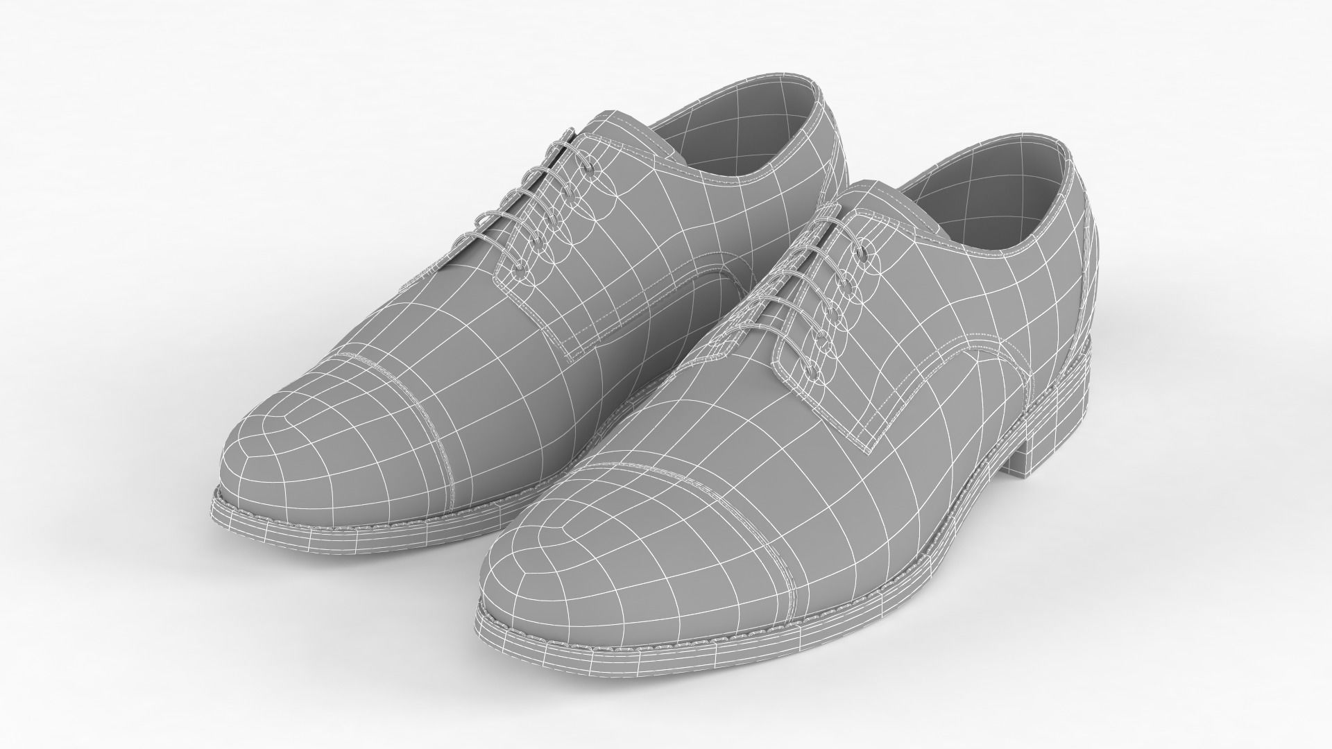 Men Shoes 3D model_6