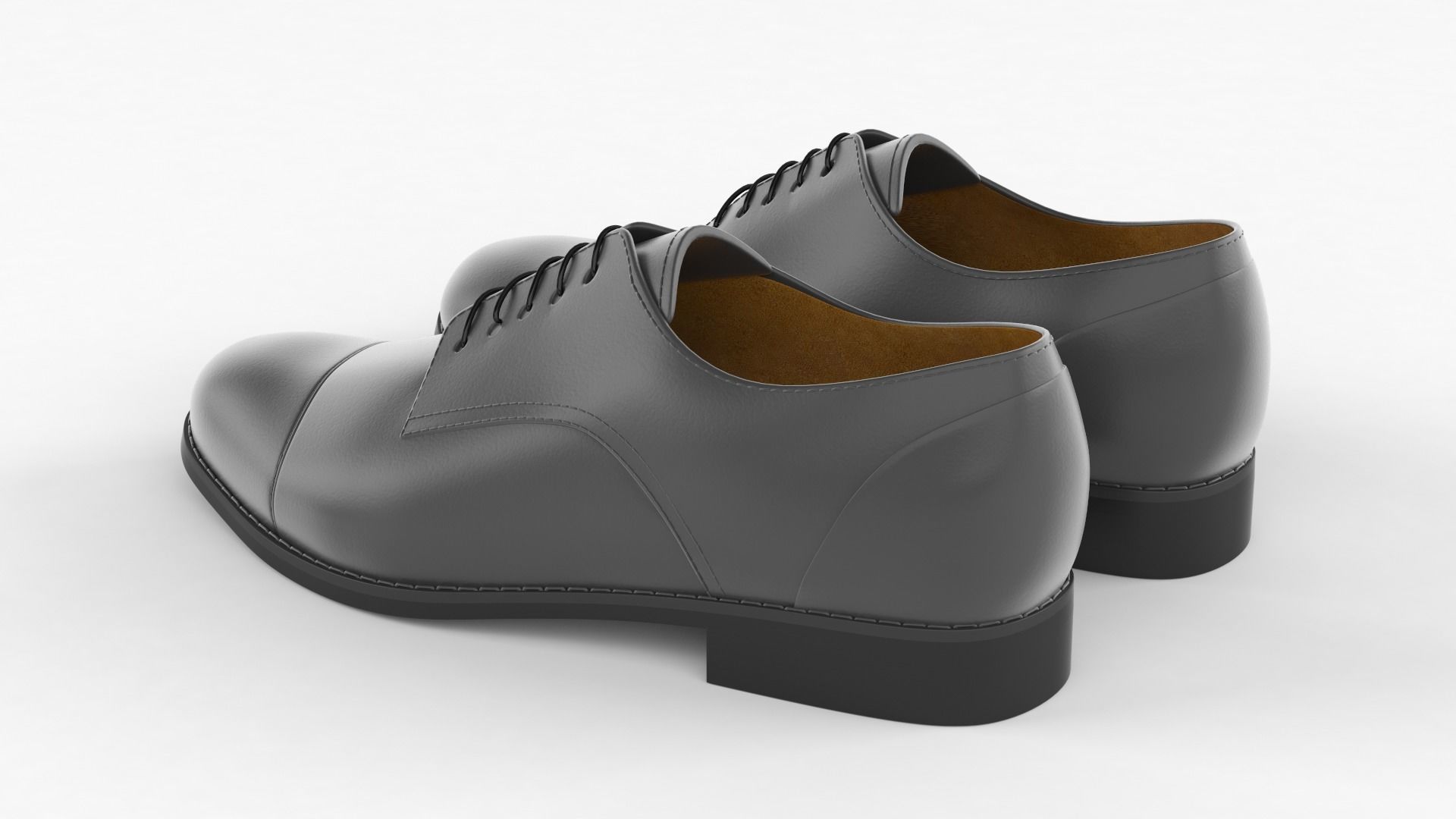 Men Shoes 3D model_4