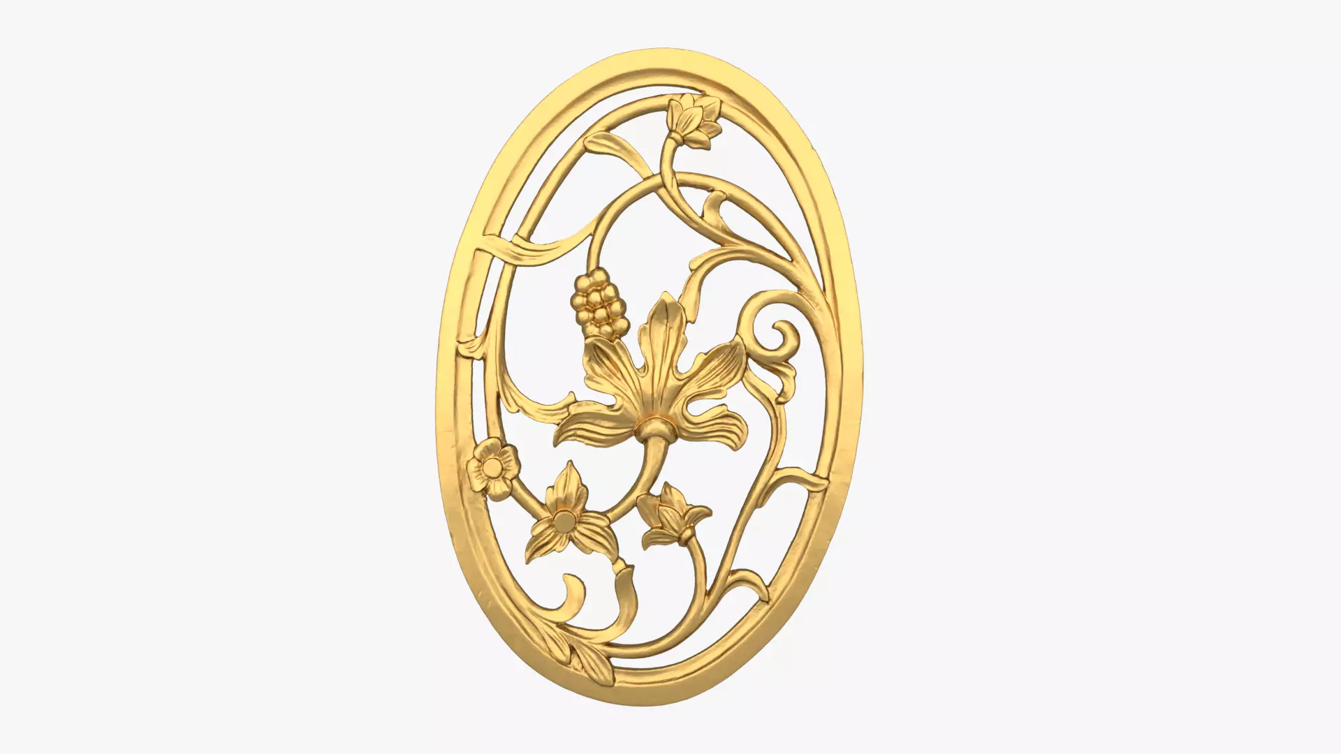 Classic decor ornament 240 3D model_0