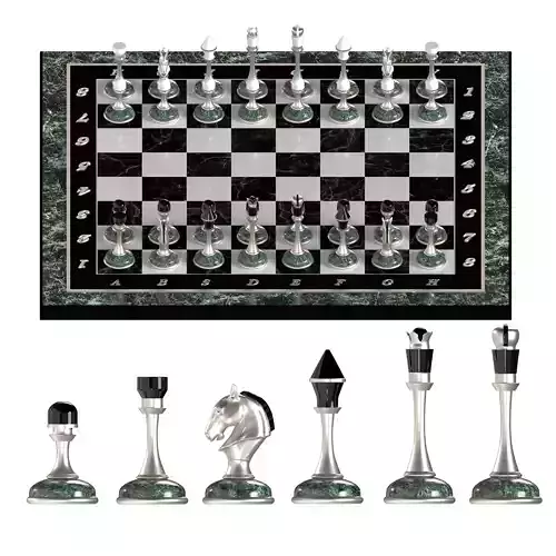 Chess marble set