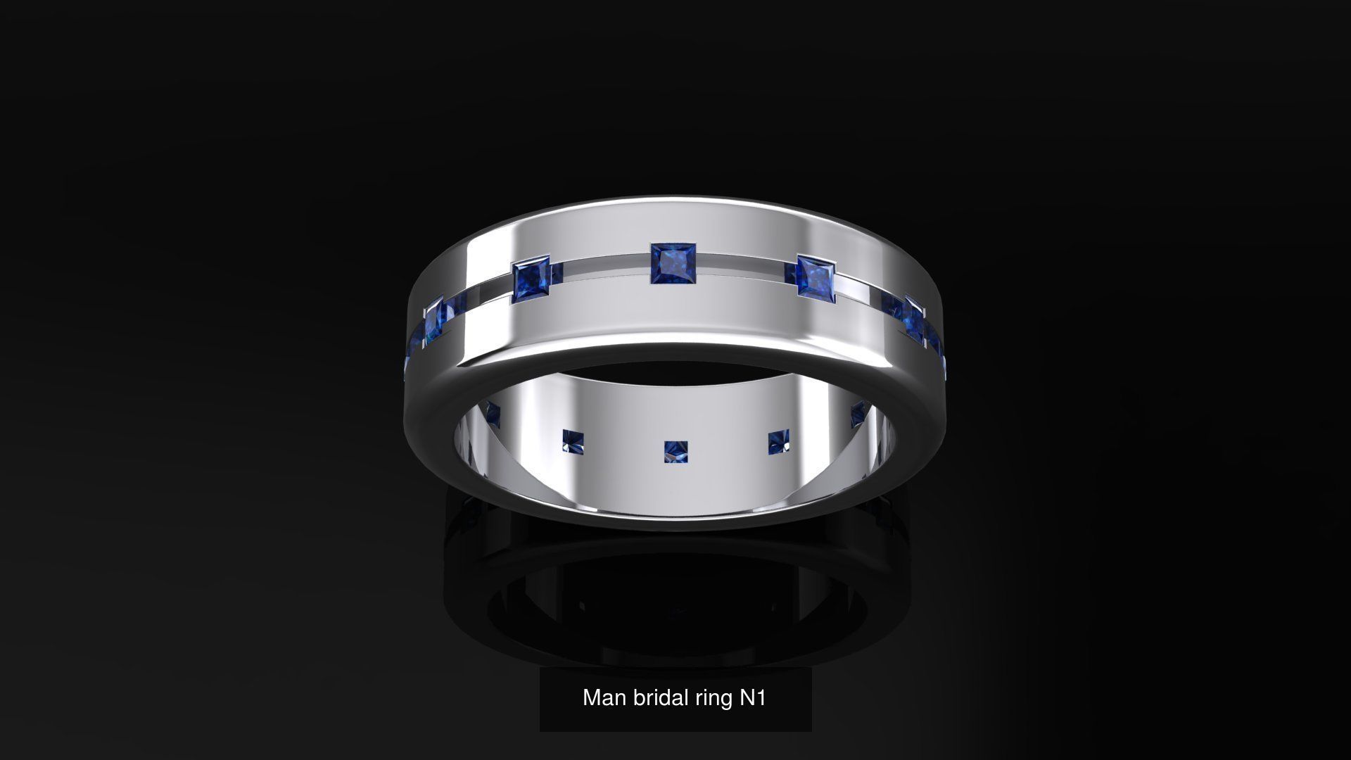 Bridal set N1 3D Model Collection_2