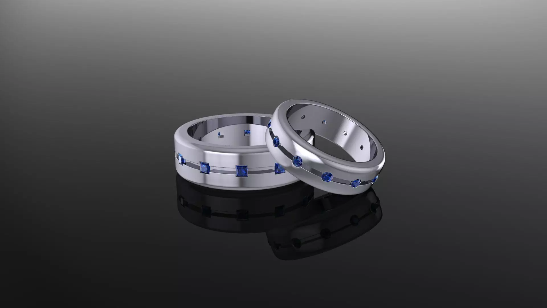 Bridal set N1 3D Model Collection_0